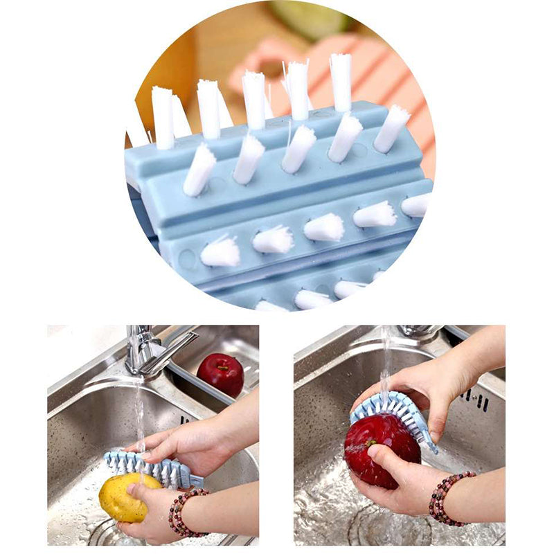 Multifunction Vegetable and Fruit Cleaning Brush