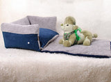 Flip Pet Nest Removable Bed with Blanket