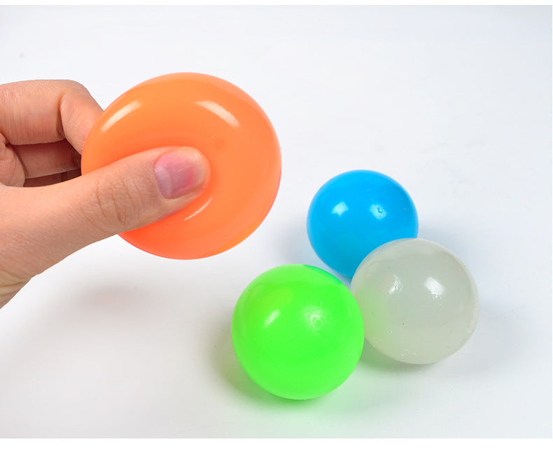 Glow-in-the-Dark Sticky Wall Ball