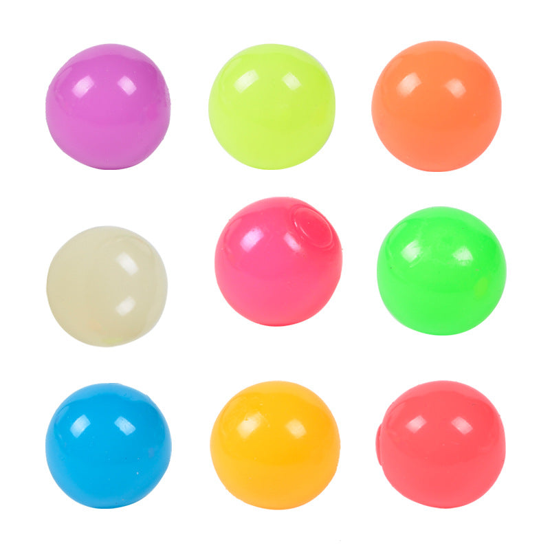 Glow-in-the-Dark Sticky Wall Ball