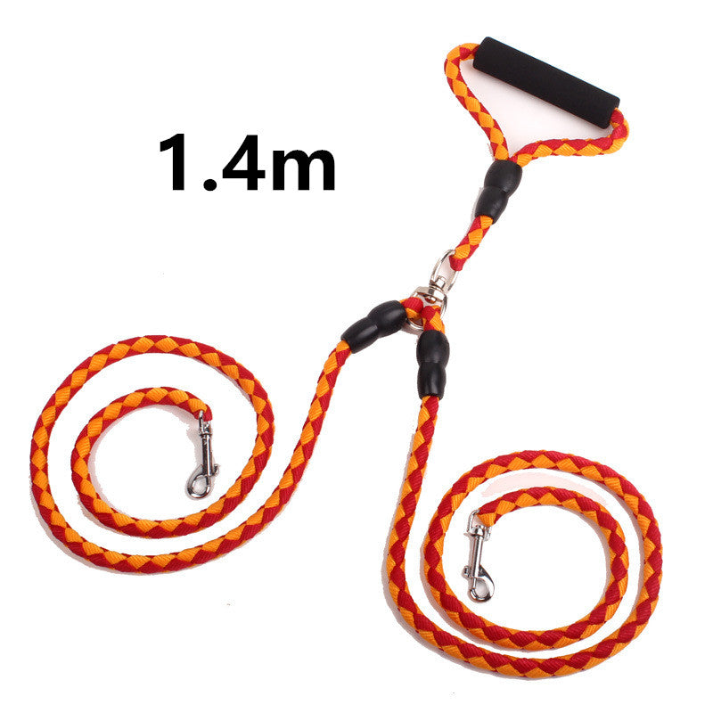 Double-Ended Dog Walking Leash