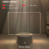 Rewritable Night Light