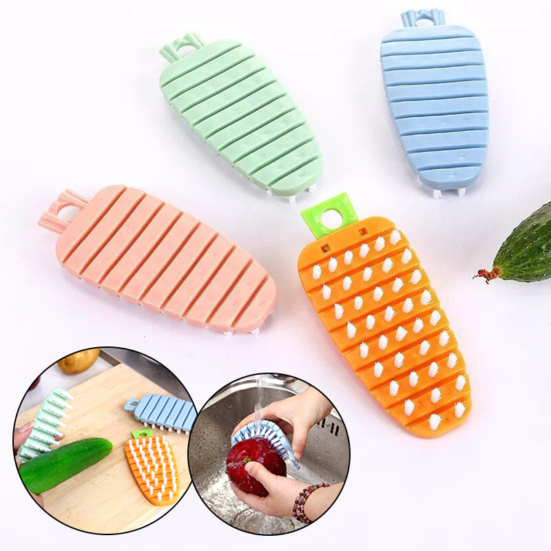 Multifunction Vegetable and Fruit Cleaning Brush