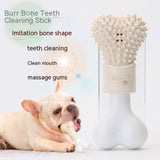 Bone Refillable Toothpaste Dog Toy