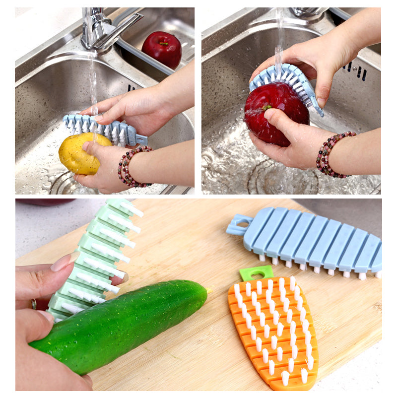 Multifunction Vegetable and Fruit Cleaning Brush