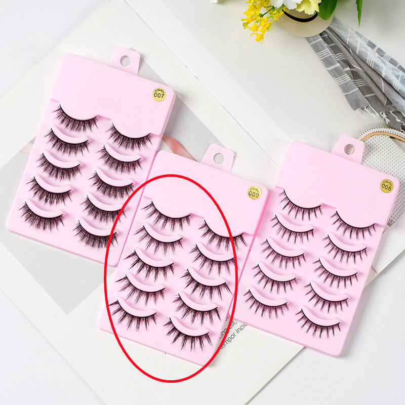 5 Pairs False Eyelashes Set