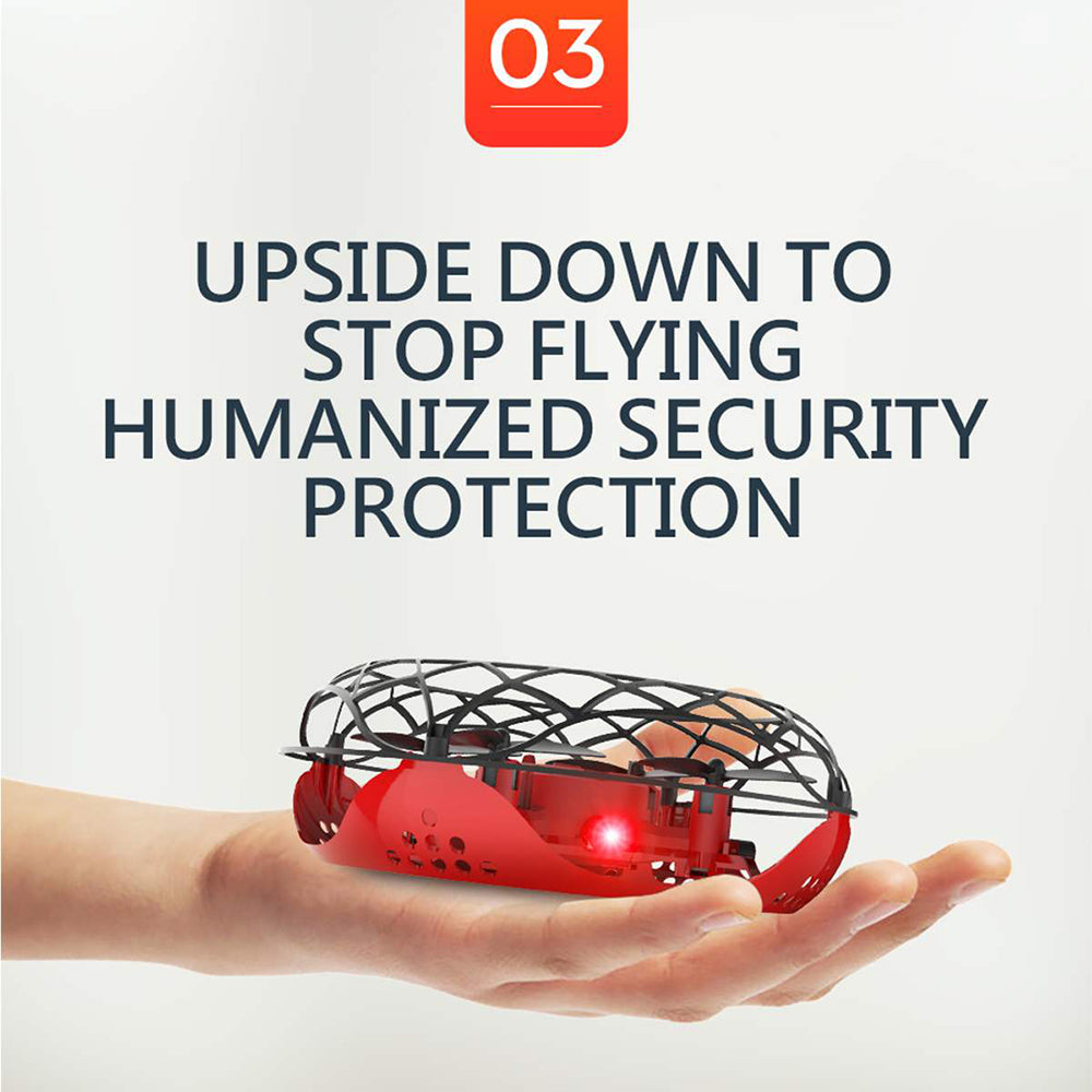 Hand-Controlled UFO Quadcopter Drone