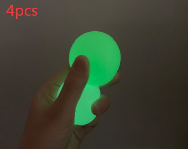 Glow-in-the-Dark Sticky Wall Ball