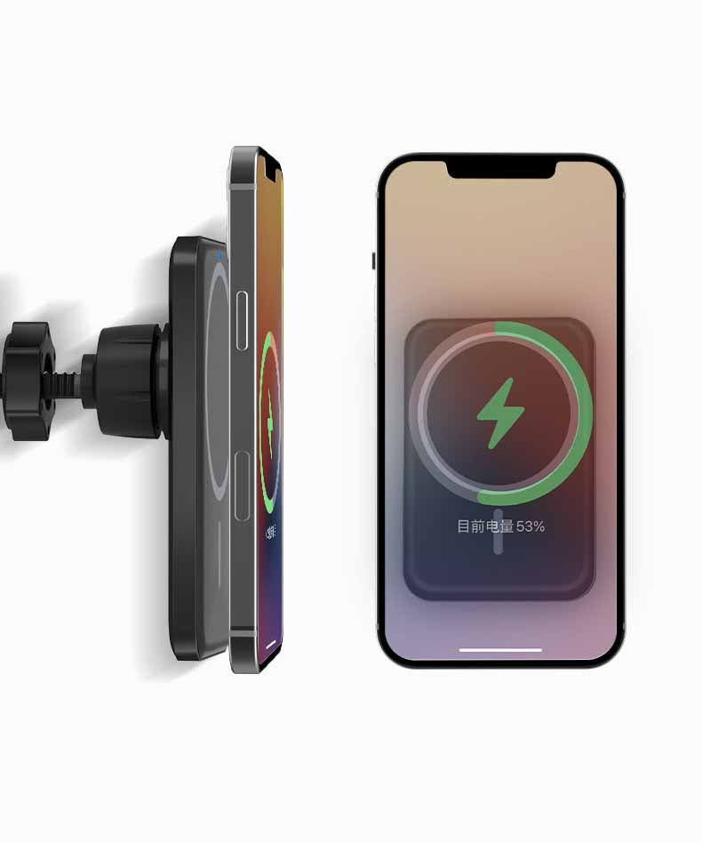 Car Magnetic Suction Wireless Charger