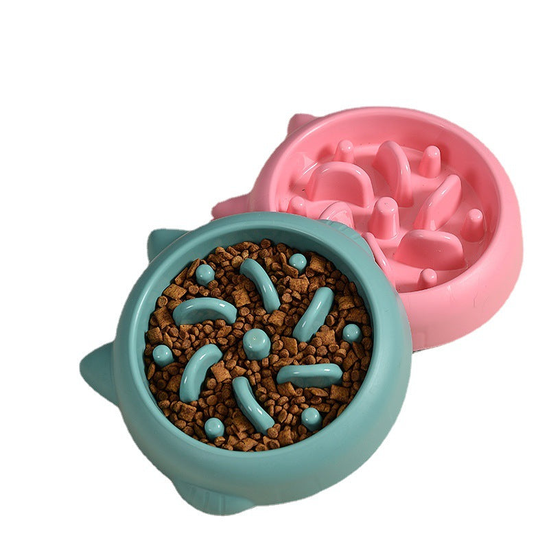 Slow Feeder Pet Dog and Cat Anti-Choking Bowl