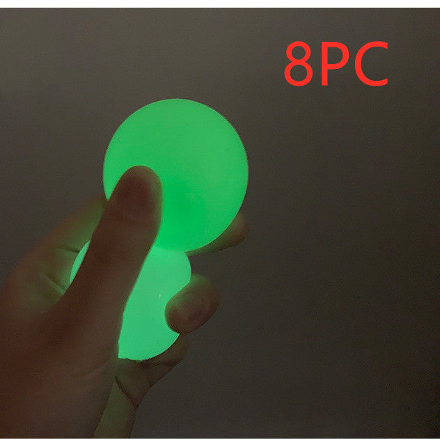 Glow-in-the-Dark Sticky Wall Ball