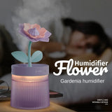 Flower-Shaped Mini USB Humidifier