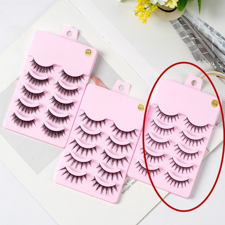 5 Pairs False Eyelashes Set