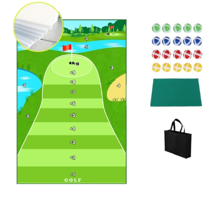 Golf Training Mat Swing Practice Pad Game