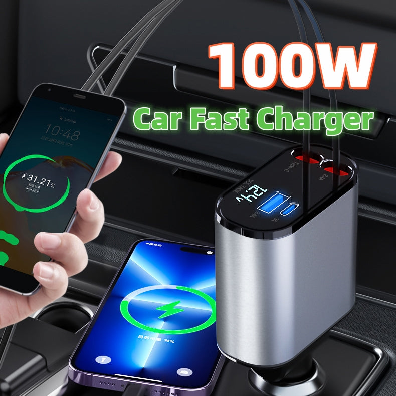 Metal Fast Car Charger