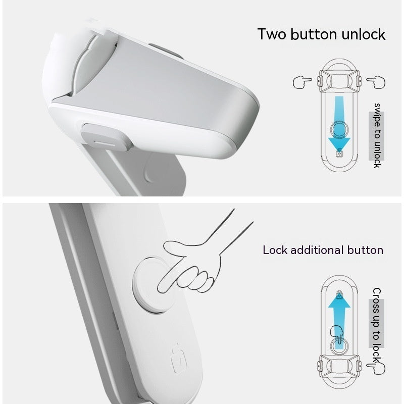 Punch-free Door Handle Anti-opener