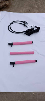 Three-section Pilates fitness stick