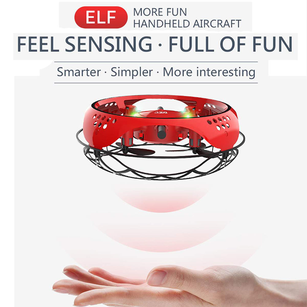 Hand-Controlled UFO Quadcopter Drone