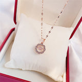 Valentine's Day Perfume Bottle Pendant Necklace