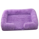 Plush Round Pet Dog Bed