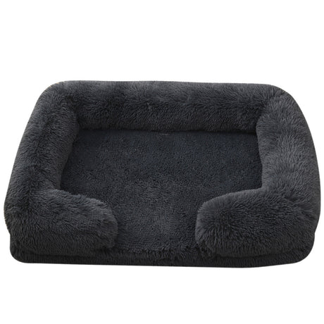 Plush Round Pet Dog Bed