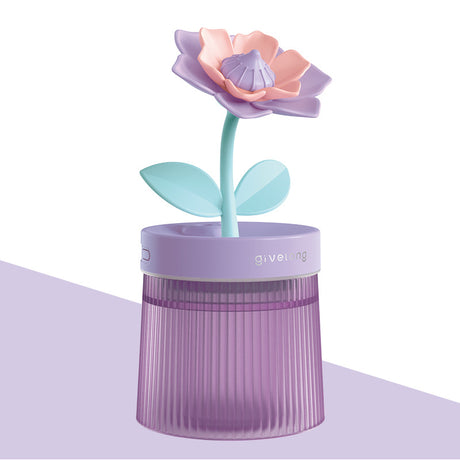 Flower-Shaped Mini USB Humidifier