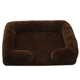 Plush Round Pet Dog Bed