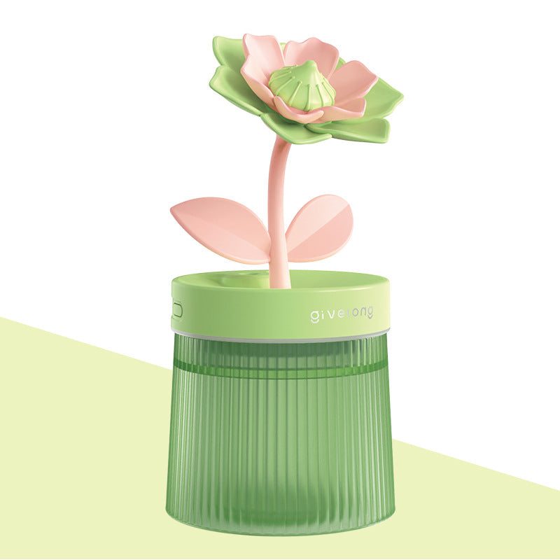 Flower-Shaped Mini USB Humidifier