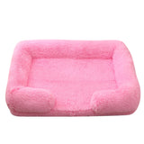 Plush Round Pet Dog Bed