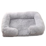 Plush Round Pet Dog Bed