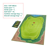 Golf Training Mat Swing Practice Pad Game