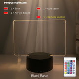 Rewritable Night Light