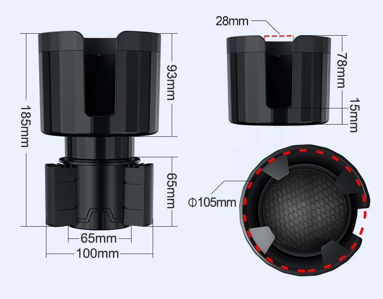 Car Cup Holder Expander