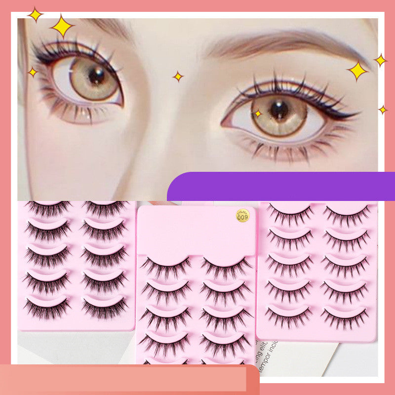 5 Pairs False Eyelashes Set