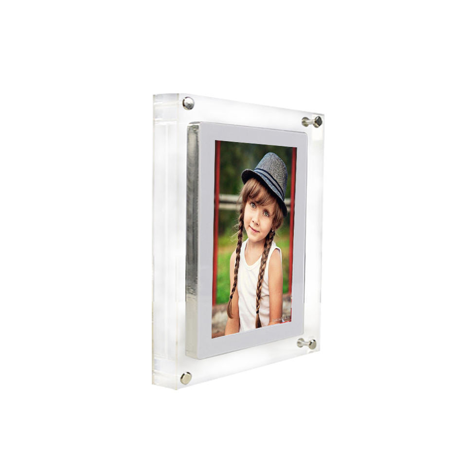 Acrylic Digital Photo Frame with Battery