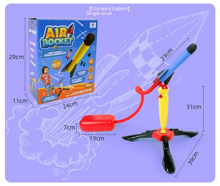 Children's Skyrocket Foot Launch Outdoor Toy